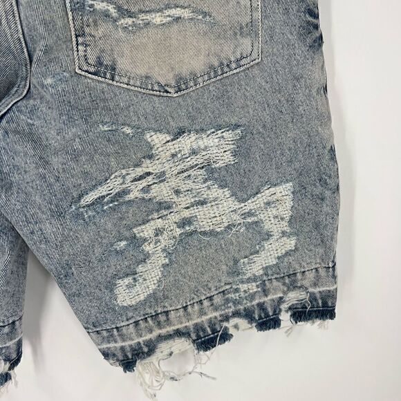 Givenchy Cargo Bermuda Shorts in Denim Waist 27 - Picture 10 of 12